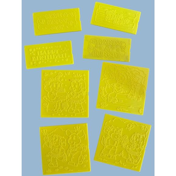 VTG TOMY 80s Get Along Gang Clubhouse Caboose Cards Kit Box Art Nostalgia Retro - Picture 6 of 10